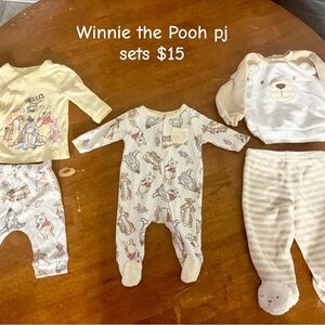 Disney Winnie the Pooh Baby pajamas